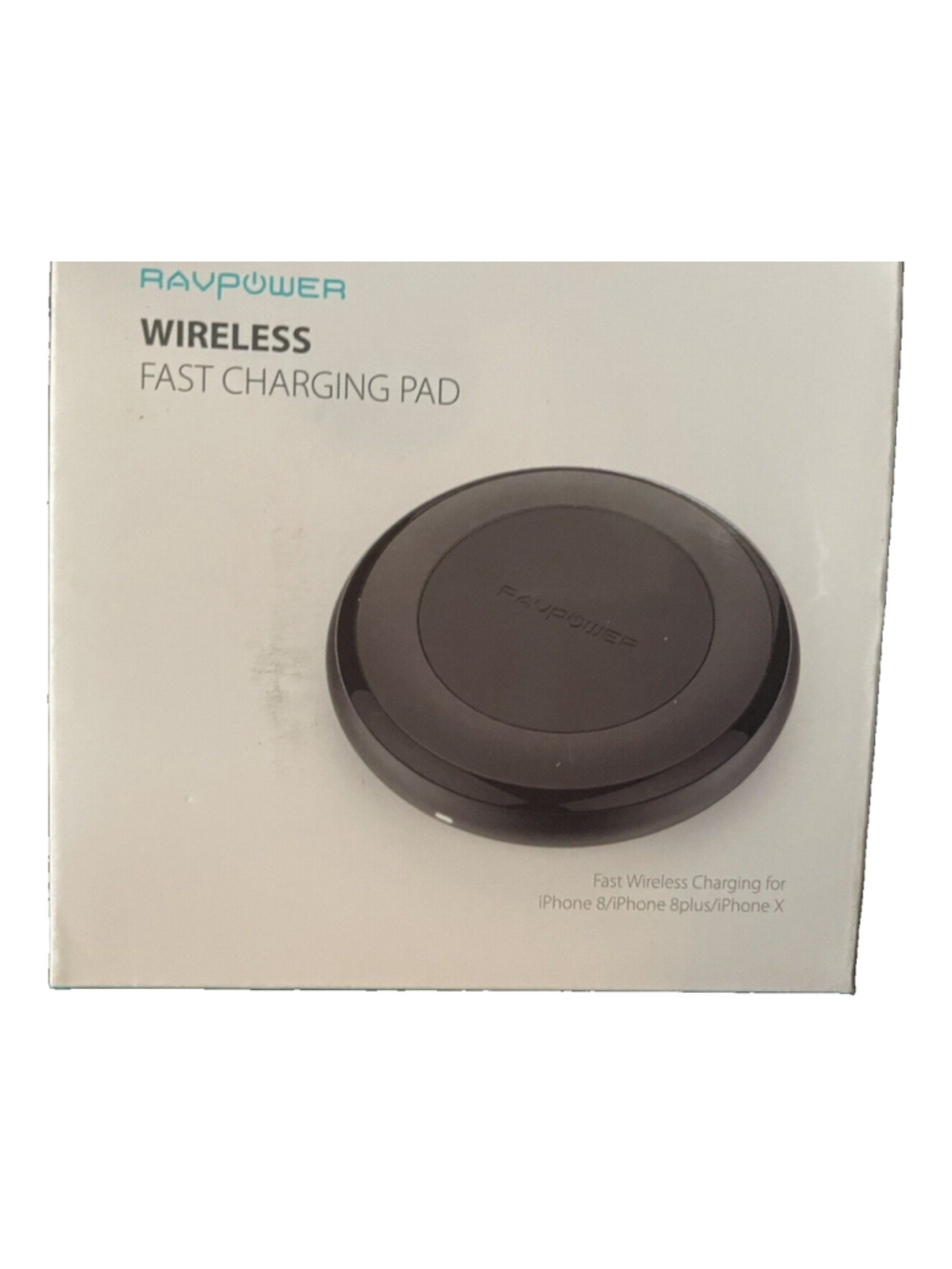 Charging Pad Ravpower Wireless Fast Input 12v Output 10W Black